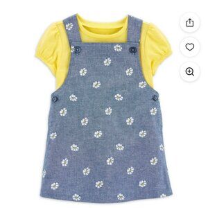 Carter's Child of Mine Baby Girl Dress Set